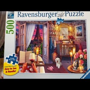 Ravensburger “Cozy Bathroom” 500 piece puzzle